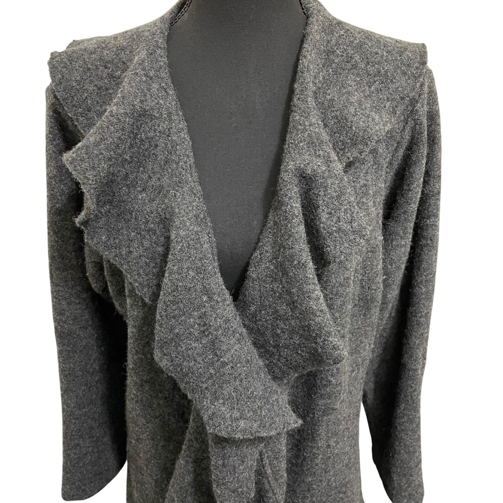 Fenn Wright Manson Open Ruffle Front Cardigan Swe… - image 4